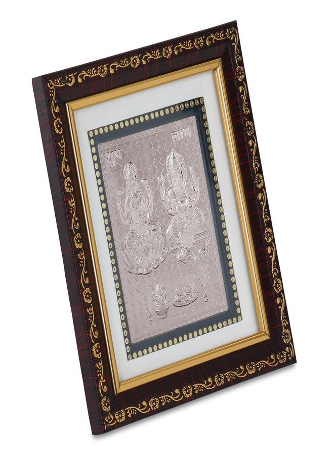 Osasbazaar Pure Silver Ganesh ji Laxmi ji Photo Frame - 99% Purity Certified - Image 4